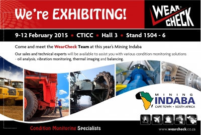 We’re exhibiting – Mining Indaba 2015!