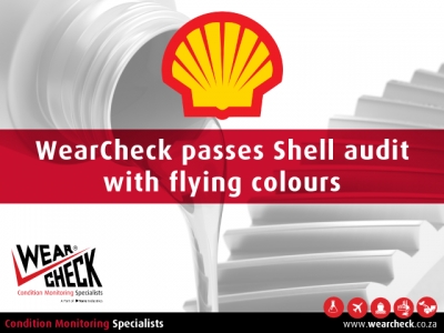 WearCheck passes Shell audit with flying colours