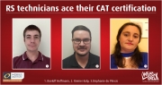 RS technicians ace their CAT certification