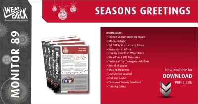 The latest WearCheck’s Monitor newsletter offers valuable insights
