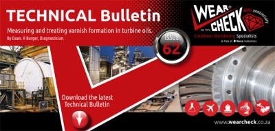 Technical Bulletin 62: Measuring and treating varnish formation in turbine oils
